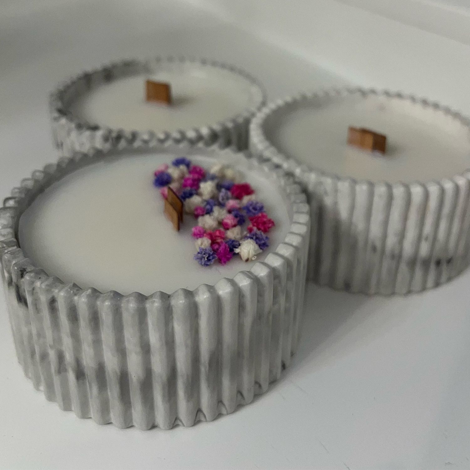 Свечи ручной работы, из соевого воска с ароматом и дизайном на выбор в ...