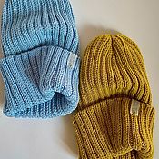 Комплект шапка, шарф, варежки зимний