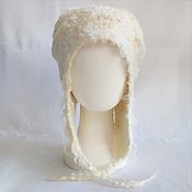 Аксессуары handmade. Livemaster - original item Hat-helmet Lamb felted. Handmade.