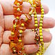 Order Mustard and honey beads (glass, amber) 63 cm. Selberiya shop. Livemaster. . Beads2 Фото №3