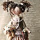 In explanation of Ideeli.Textile doll. Boho style, Dolls, Kazan,  Фото №1