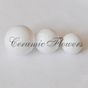 Материалы для творчества handmade. Livemaster - original item Styrofoam balls of different sizes. Handmade.