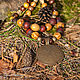 A necklace of wooden beads with a medallion 'Touran'. Necklace. BijouSiberia. Online shopping on My Livemaster.  Фото №2