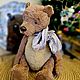 Заказать Классический мих с шелковой лентой. teddy.toy.for.you. Ярмарка Мастеров. . Мишки Тедди Фото №3