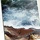 'Sea. Inside ' acrylic (seascape, painting with the sea), Pictures, Korsakov,  Фото №1