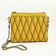 Clutch bag (mustard), women's bright bag, handbag for small things, 258, Classic Bag, Saratov,  Фото №1