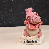 Куклы и игрушки handmade. Livemaster - original item Teddy Animals: Baby Crocodile Rosie. Handmade.
