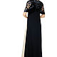 Order Dress with a Cape ' Social reception'. BORODULINS (BORODULINS-Russ). Livemaster. . Dresses Фото №3
