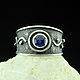 Ring made of 925 sterling silver with an ethnic pattern and agate RO0007. Rings. Sunny Silver. My Livemaster. Фото №5