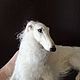 Russian greyhounds'Wind'and'Blizzard'. Stuffed Toys. Anna Petinati- Live toys handmade. My Livemaster. Фото №5