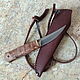 Knife 'Claw' h12mf stab.karelian birch. Knives. Artesaos e Fortuna. My Livemaster. Фото №6