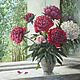 Paintings with peonies, Pictures, Moscow,  Фото №1