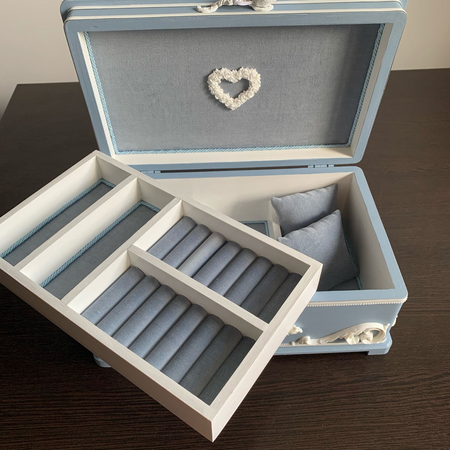 Большая шкатулка для украшений Веджвуд в интернет-магазине Ярмарка ...