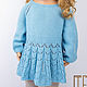 Girl's dress knitted. Childrens Dress. Knitwear shop Fairy Tale by Irina. My Livemaster. Фото №4