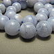 Blue agate beads smooth ball, 12 mm. Beads1. Elena (luxury-fittings). My Livemaster. Фото №4