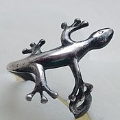 Винтаж handmade. Livemaster - original item Vintage rings: lizard. Handmade.
