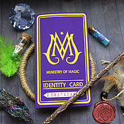 Сувениры и подарки handmade. Livemaster - original item Personal identification of the Ministry of Magic. Handmade.