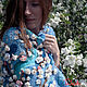Shawl crochet 'Blossoming almond' based on W. van Gogh, Shawls, Moscow,  Фото №1