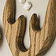 Set of 3 straight cutting boards with horns, color 'walnut'. Cutting Boards. derevyannaya-masterskaya-yasen (yasen-wood). My Livemaster. Фото №4