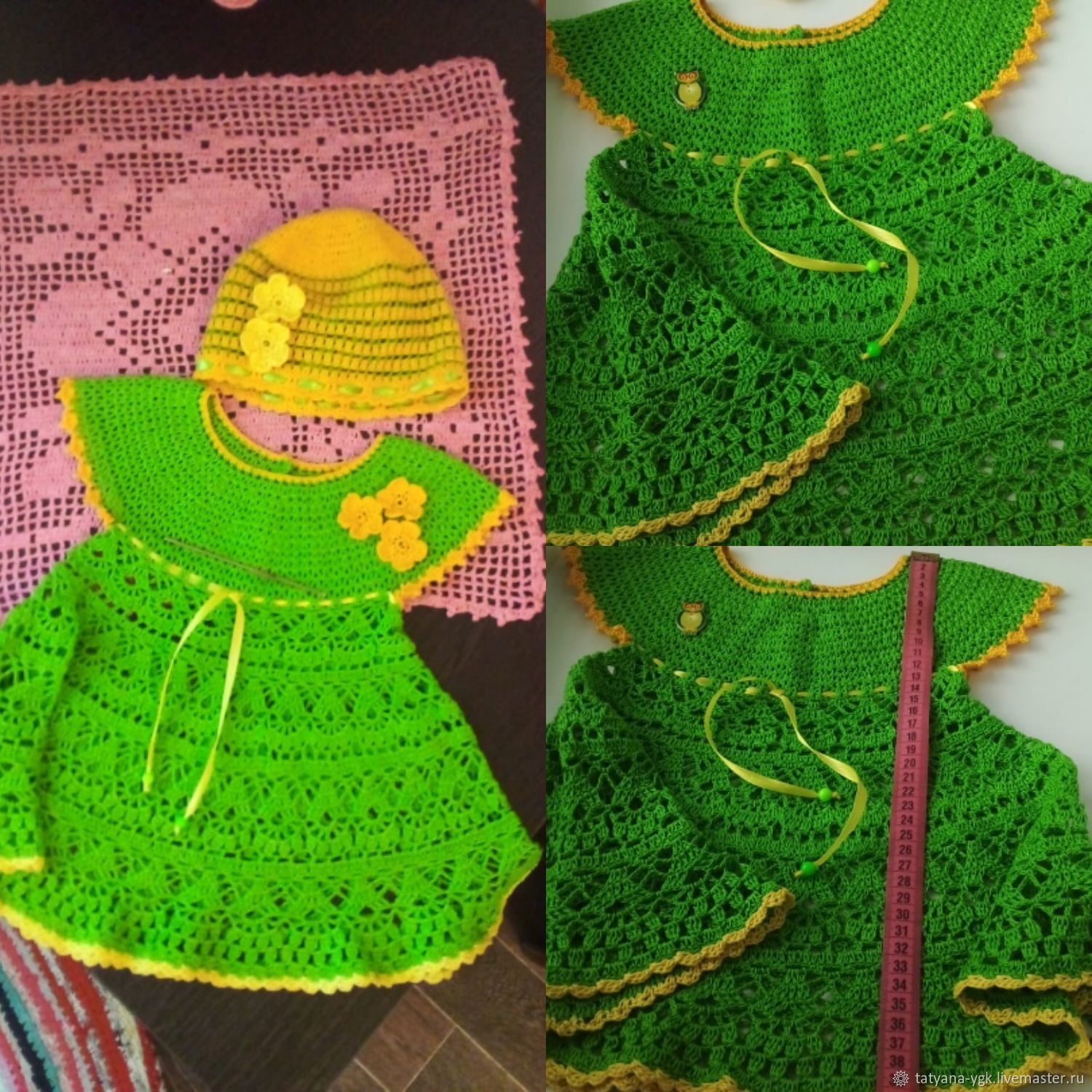 Детское платье ручной работы в интернет-магазине Ярмарка Мастеров по ...