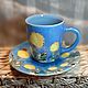 teacups: Dandelions, Single Tea Sets, Smolensk,  Фото №1