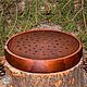 Wooden tea table- shepherd made of cedar wood. SN1, Trays, Novokuznetsk,  Фото №1