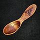 Maple camping spoon with Celtic maze pattern. Spoons. Collectible wooden spoons. Online shopping on My Livemaster.  Фото №2