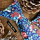 Stylish tie and handkerchief with floral print, Ties, Moscow,  Фото №1