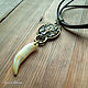 Power of the Wolf pendant with a real fang. Amulet. BijouSiberia. Online shopping on My Livemaster.  Фото №2