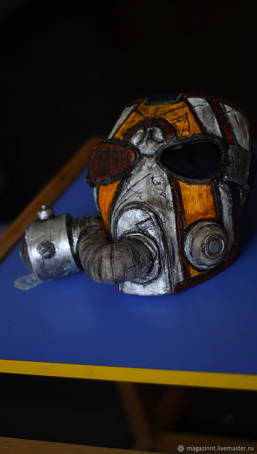 Маска Крига Псих Бандит Krieg Psycho Bandit Borderlands mask в  интернет-магазине Ярмарка Мастеров по цене 5999 ₽ – KL9B8RU | Маски  персонажей, Москва ...