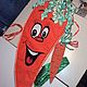 Funny Carrot Costume. Carnival costumes for children. ludmila7070. Online shopping on My Livemaster.  Фото №2