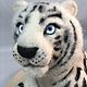 felt toy: White tiger, Felted Toy, Zelenograd,  Фото №1