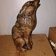 Sculpture of natural stone Wolf, Figurines, Horde,  Фото №1