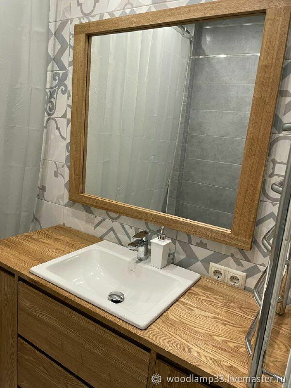 Тумба и зеркало в ванную комнату в интернет-магазине на Ярмарке ...