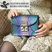 Сумки и аксессуары handmade. Livemaster - original item Women`s bag of genuine Python leather. Handmade.