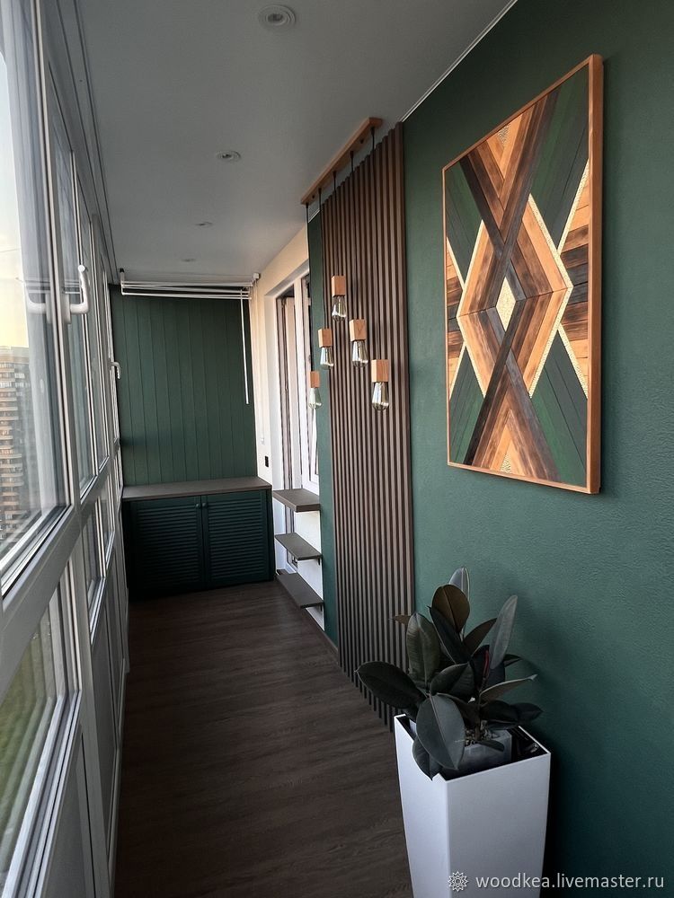 Брашированное панно из дерева. Амбарный стиль, декор Лофт и Рустик на ...