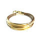 Order Brown leather bracelet 'Summer Gold' leather bracelet. Irina Moro. Livemaster. . Cord bracelet Фото №3