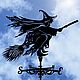Weather vane on the roof ' The Witch and the Cat', Vane, Ivanovo,  Фото №1
