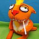 The peace pipe. Soft toy plush red cat Vasi Lozhkina. Stuffed Toys. Dingus! Funny cats and other toys. Online shopping on My Livemaster.  Фото №2