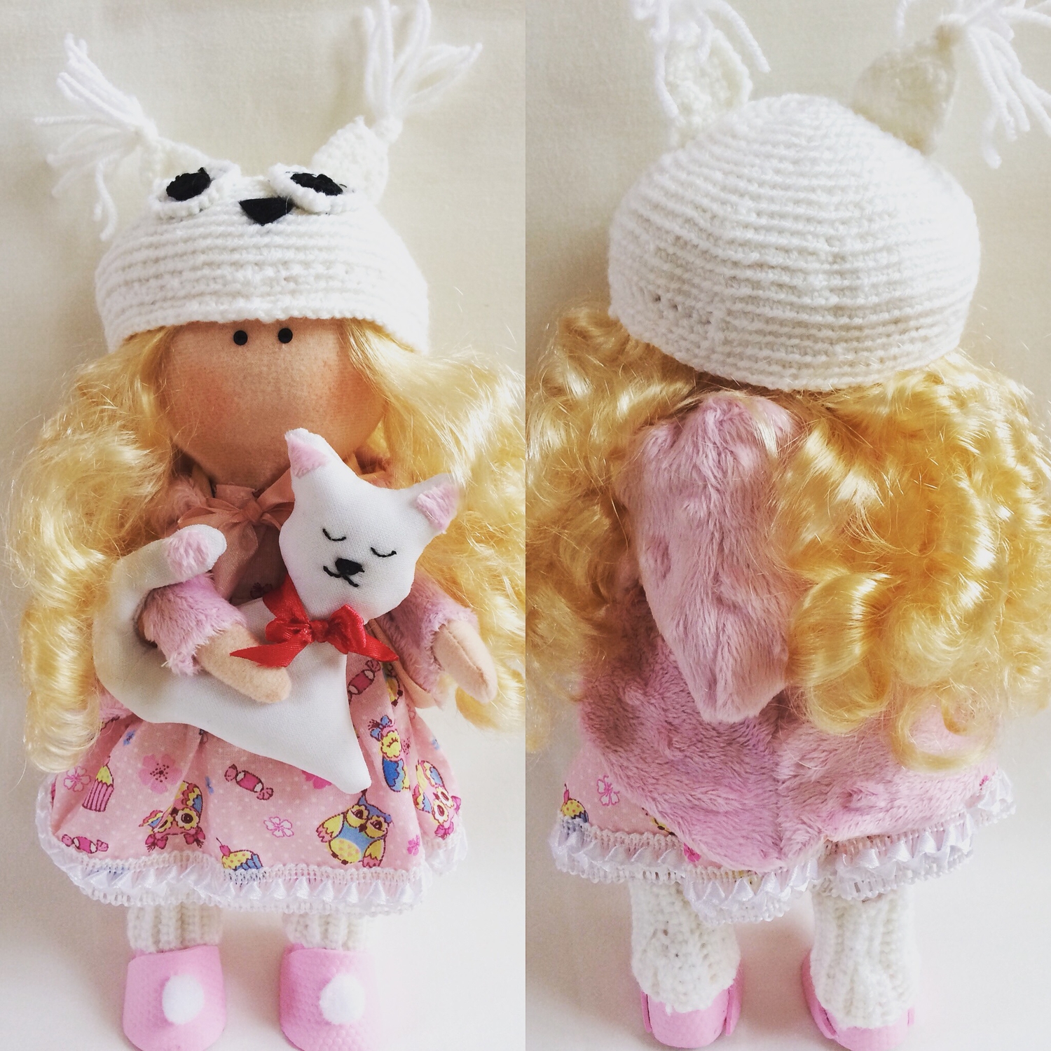 Куколка с котиком