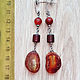 Amber. Earrings 'Cherevichki' amber steel. Earrings. Frollena II. Natural Baltic amber. My Livemaster. Фото №4