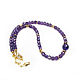 Order Amethyst necklace, handmade necklace, amethyst beads. Irina Moro. Livemaster. . Necklace Фото №3