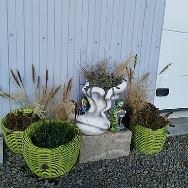 Дача и сад ручной работы. Ярмарка Мастеров - ручная работа Садовый вазон. Handmade.