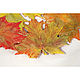 Order Openwork dish Autumn maple 40 cm. Elena Zaychenko - Lenzay Ceramics. Livemaster. . Plates Фото №3