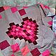 Лоскутное одеяло "Сердце ". Одеяла. Лилия (lilia-08-75). Ярмарка Мастеров.  Фото №5