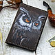 Passport cover 'Filin' made of genuine leather, Passport cover, Murmansk,  Фото №1
