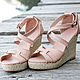 Womens Vicky leather sandals . Shoes made of genuine leather. Shoes. KolibriLeather. Online shopping on My Livemaster.  Фото №2