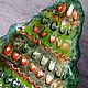 Ceramic dish handmade Tree green. Plates. Ceramics by Xenia Gold (x-ceramics). Online shopping on My Livemaster.  Фото №2