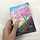 Cover of ' The Tree of Happiness 2'. Passport cover. Ludmila Krishtal. Online shopping on My Livemaster.  Фото №2