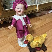 Винтаж: Куклы винтажные: Антикварная кукла Арманд Марсель 3200